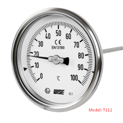 Đồng hô đo nhiệt độ T112 Wise Control_Đại lý phân phối chính hãng Wise tại Việt Nam