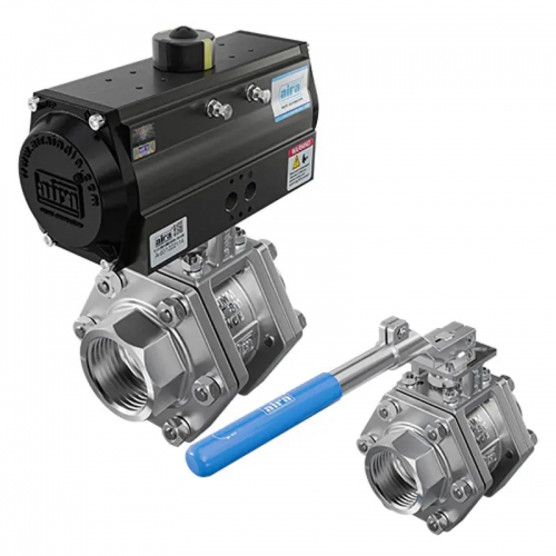 Aira High Pressure 2000/4000 PSI Screwed End Ball Valve - van bi ren áp suất cao