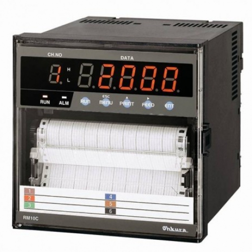 Ohkura RM10C – máy ghi biểu đồ kim và chấm hiệu chuẩn