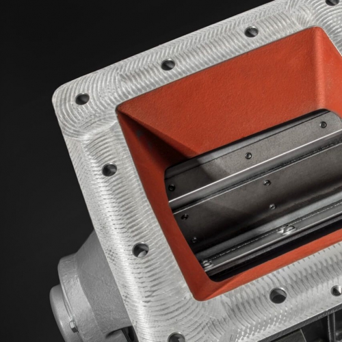 DMN USAL Rotary Valve – Van quay bột mặt bích đôi