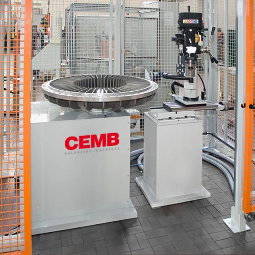 Cemb VB series 30–200 kg – Máy cân bằng động trục đứng