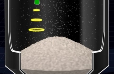 Đồng hồ đo mức chất bột